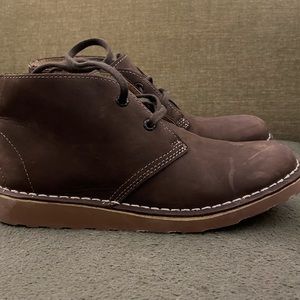 LL Bean Women’s Stonington Chukkas, Leather cocoa brown, size 8